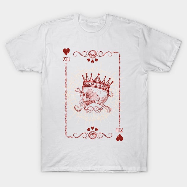 King of Hearts T-Shirt by viSionDesign